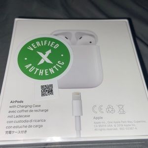 Airpods with charging case (brand new)